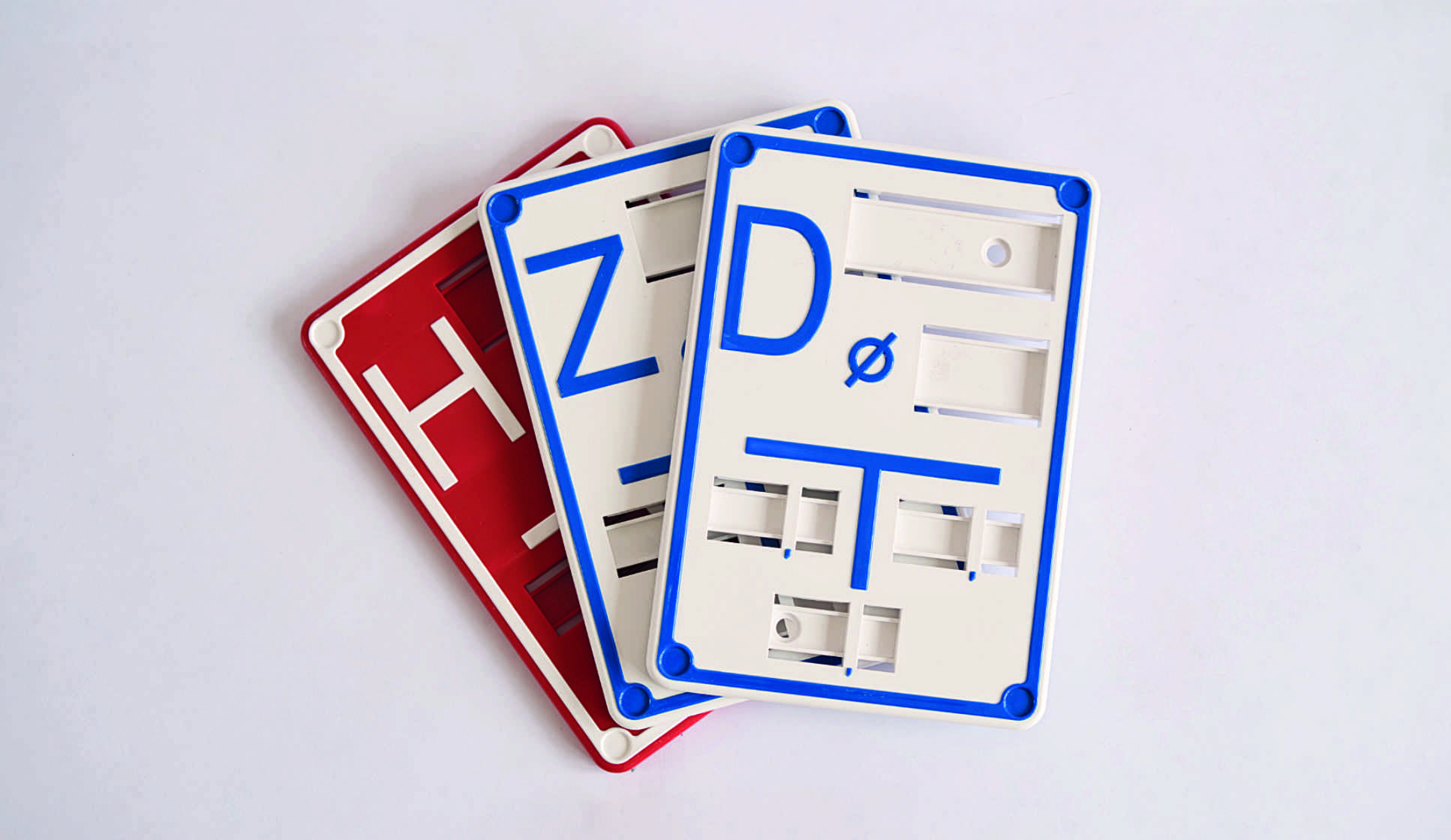 Tabliczki wodociągowe PCV stosowane do oznaczeń na sieci